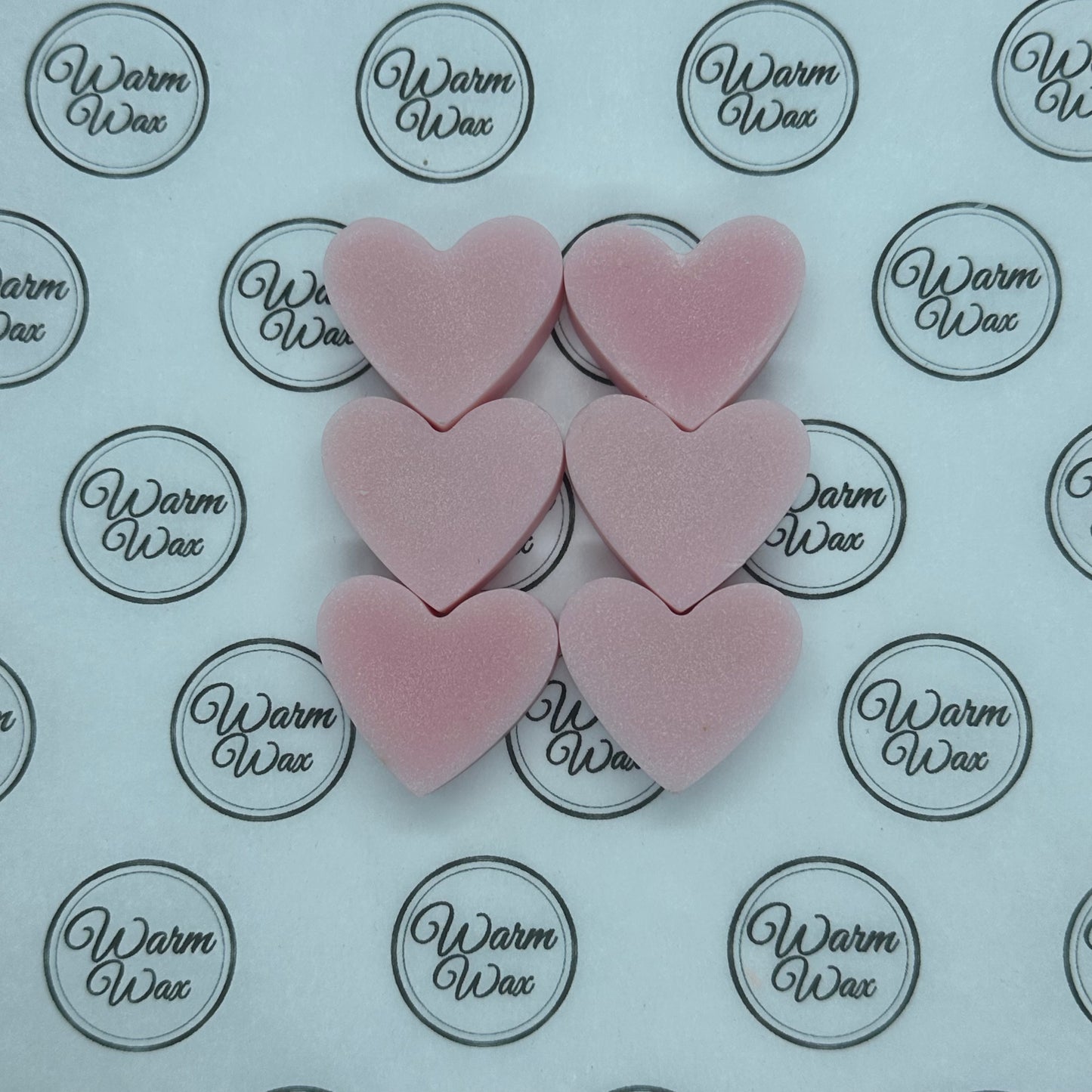 Blush Silk Hearts