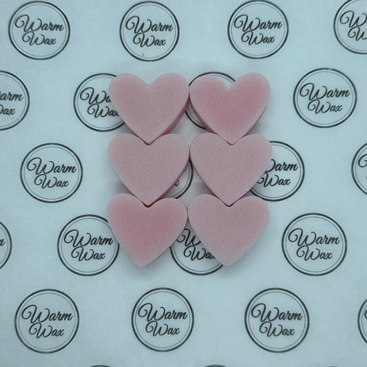 Blush Silk Hearts